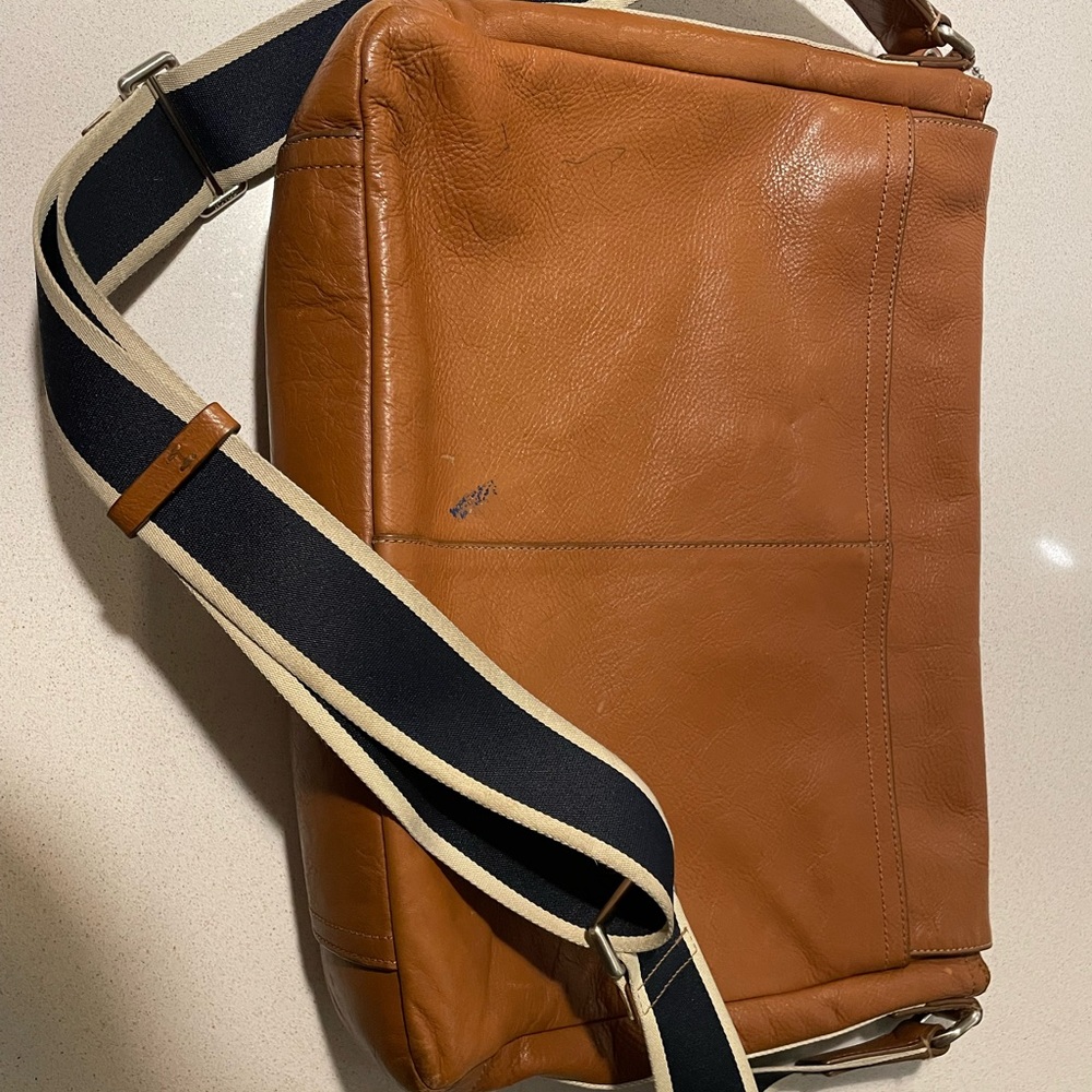 COACH Leather Briefcase Laptop bag - Picture 4 of 7